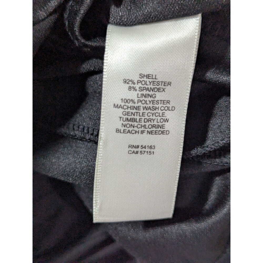 Eliza J Black Ribbed Bodycon Dress Cutout Back Sleeveless Women's‎ 6 - Picture 7 of 11